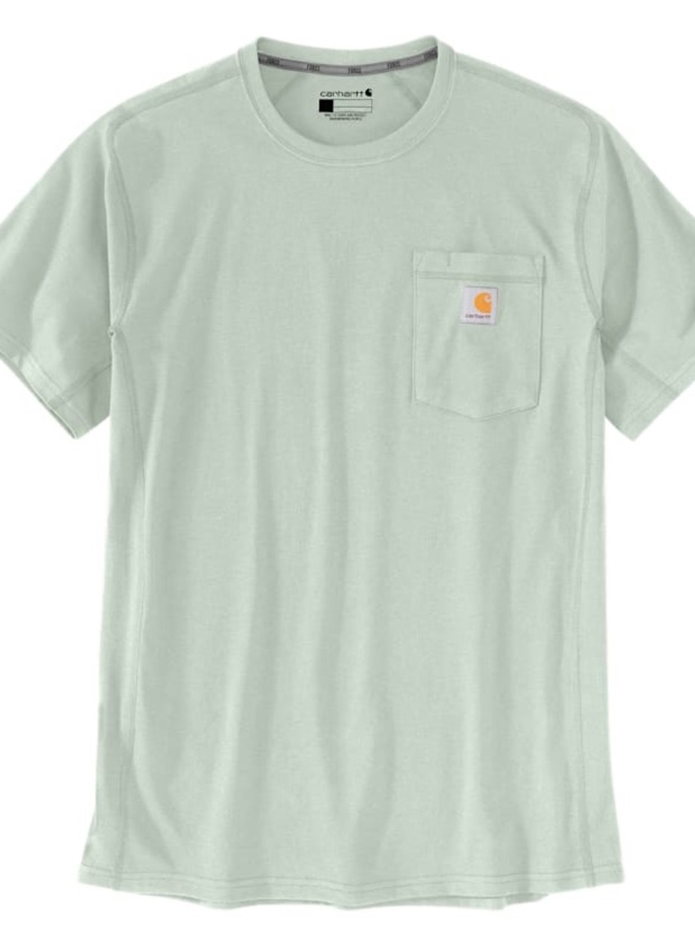 Carhartt Mens Short Sleeve Loose Fit Pocket Tee in Mint